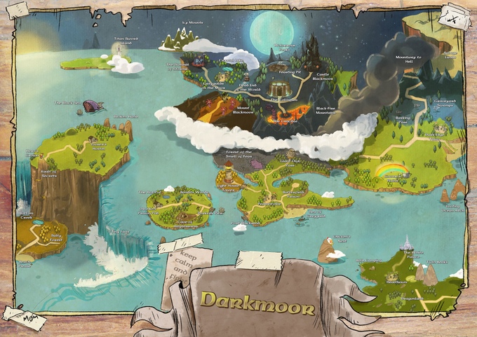 Darkmoor's Map